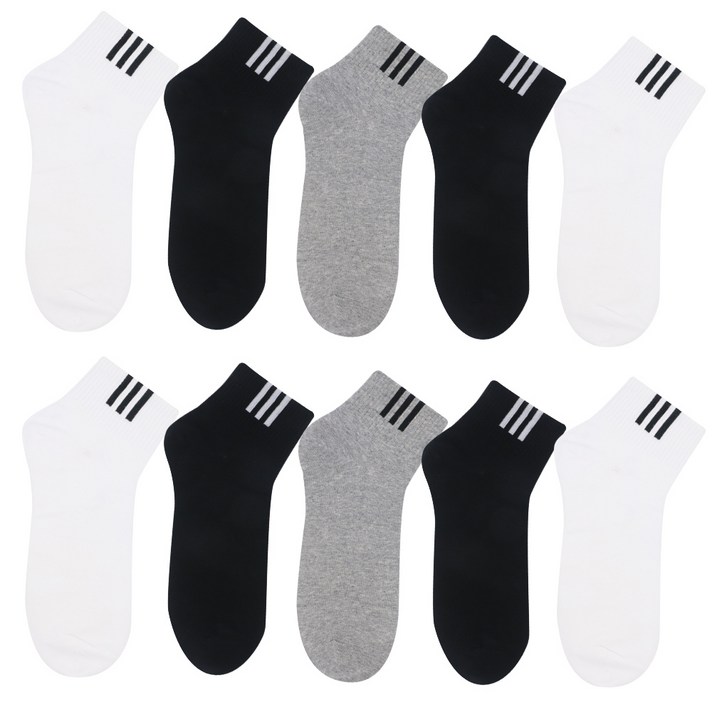 남성 세로줄 단목 10족세트