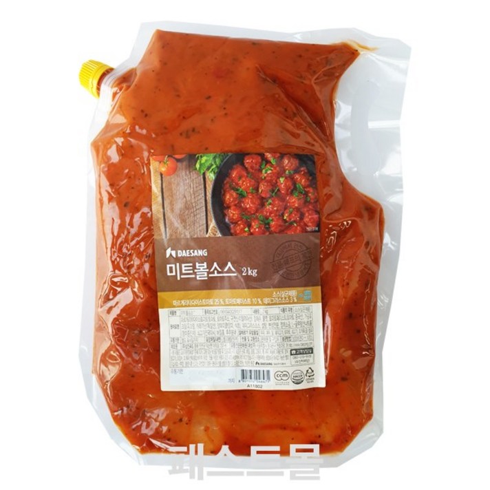 대상 미트볼소스, 1개, 2kg