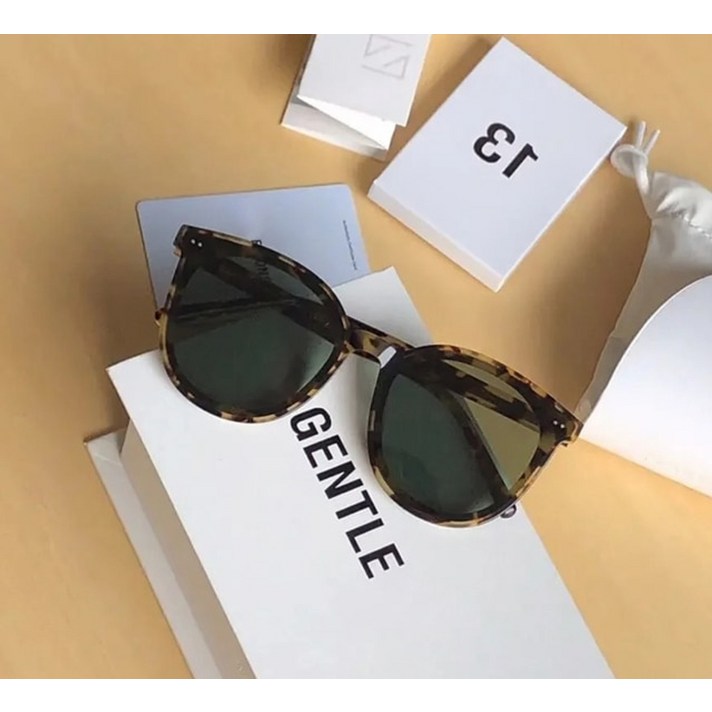 썬글라스 남성 여성 여자 인싸 선글라스 2020 새로운 솔로 한국 브랜드 젠틀 라운드 안경 오리지널 케이스 355
