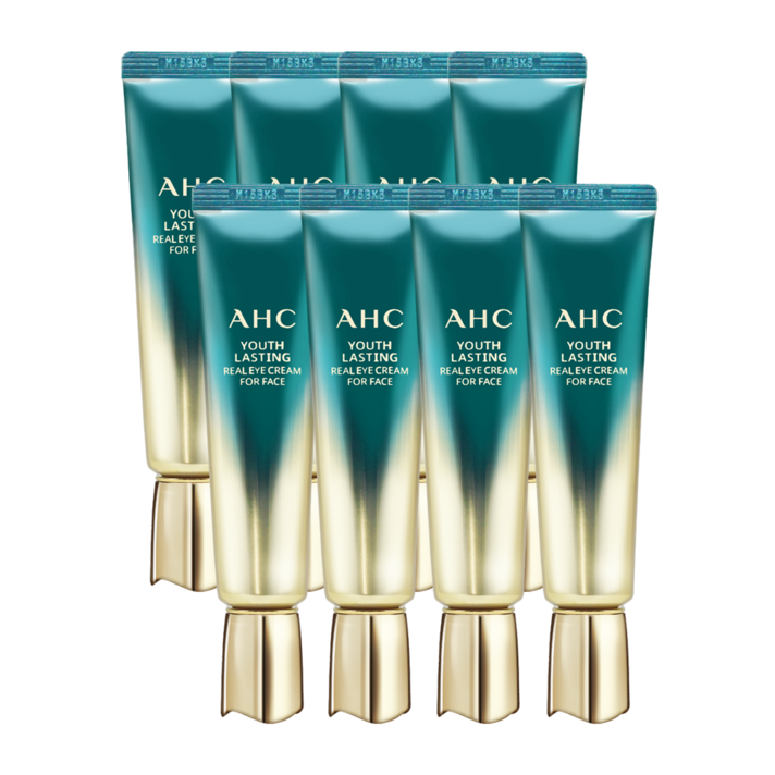 AHC 유스래스팅 리얼 포 페이스 시즌9 30ml 아이크림, 8개