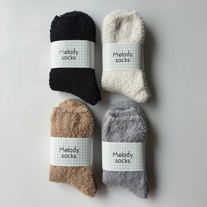 100% 국산 수면양말 편하고 예쁜 무압박 롱 임산부 산모 수족냉증 긴 양털 보온 극세사 양말 m172