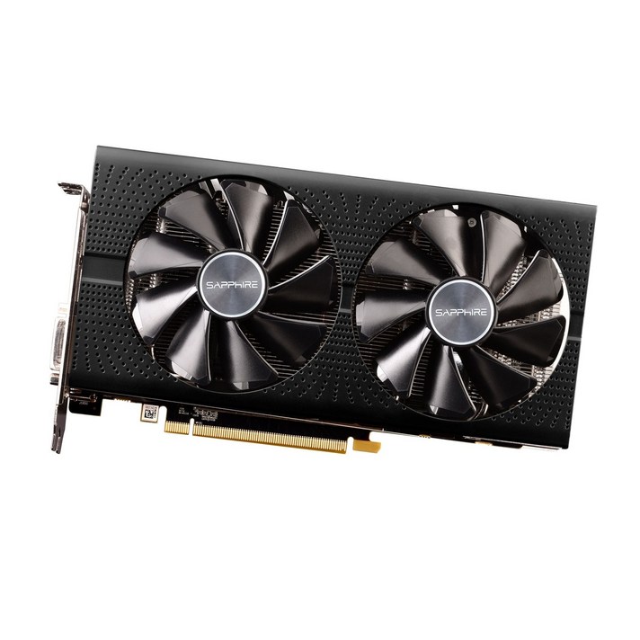 중고 사파이어 RX570 8GB 그래픽 카드 7000MHz GDDR5 256비트 HDMI DVI DP3 PCI X16 express3