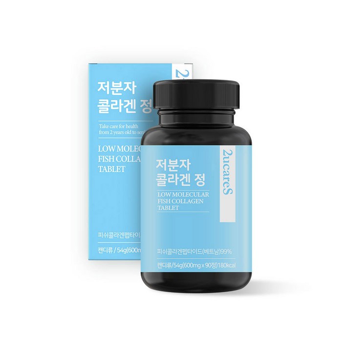 이유케어스 저분자 콜라겐 정 54g, 90정, 1개