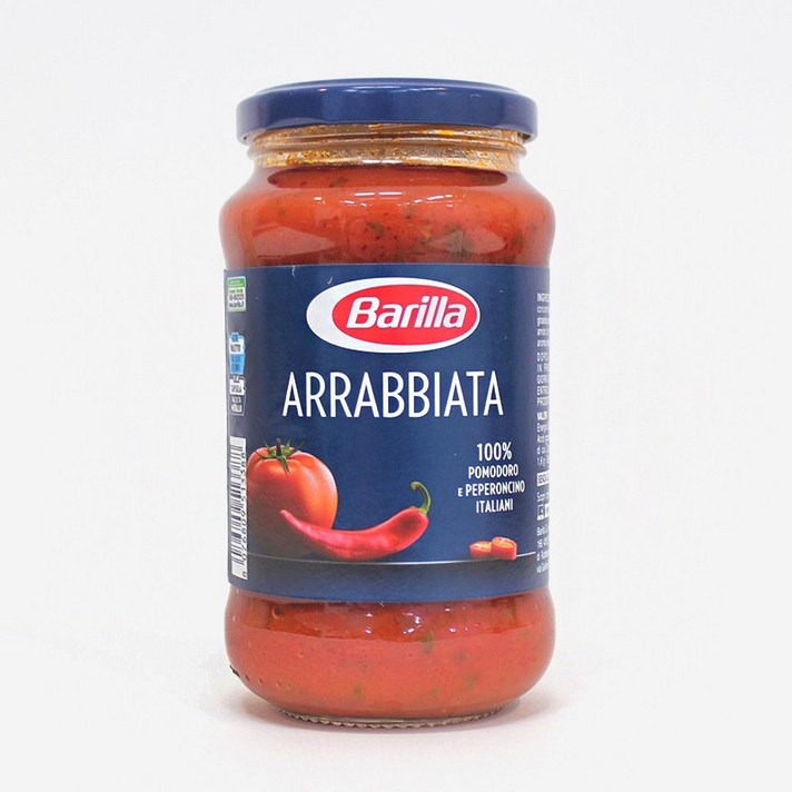 [치즈파티]바릴라 아라비아타 스파게티 소스 400g, 단품