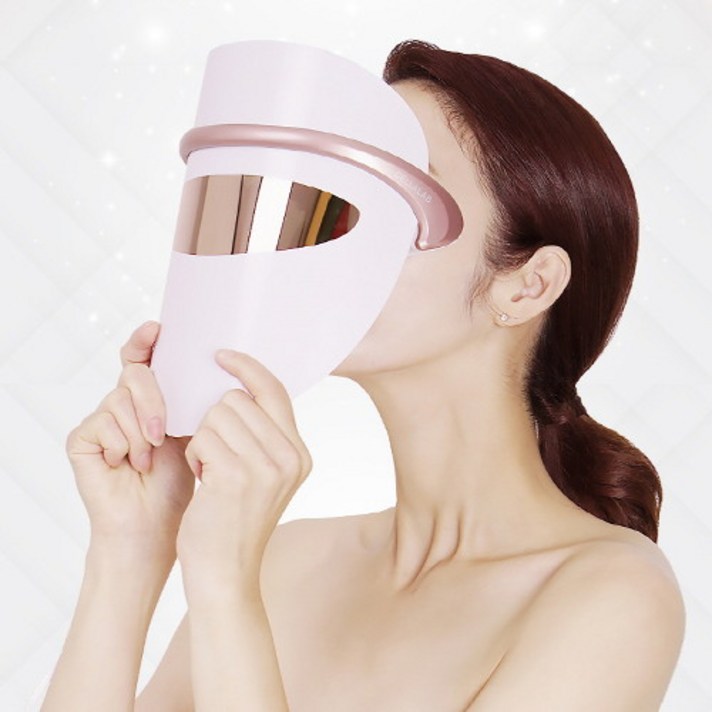 GAZE SHOP 셀라랩 LED 테라피 마스크 얼굴용 피부관리기, 블랙