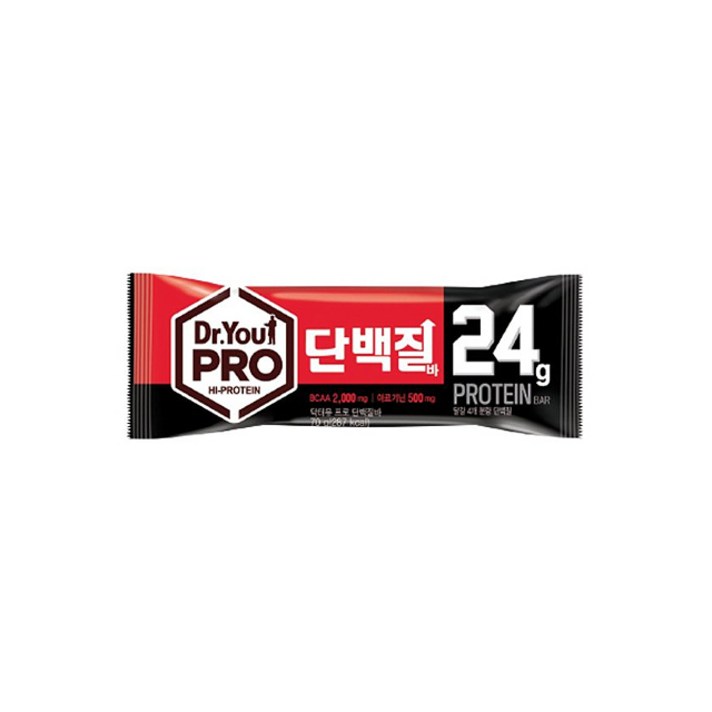 오리온 닥터유 프로 단백질바 70g x 8개 단백질 24g함량, 560g, 1개
