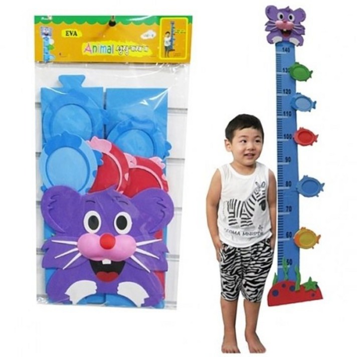 애니멀 고급성장키재기 중 150cm, 상세설명 참조, 없음