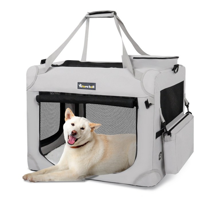 강아지 휴대용 소프트 켄넬 이동장 차량용 소형견 고양이 DYJCGL01