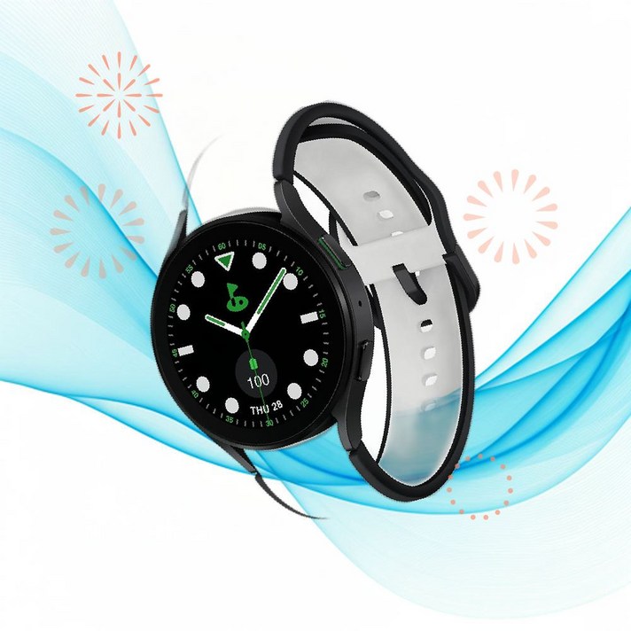 SAMSUNG 삼성 남성 남자 시계 갤럭시 워치 5 골프 에디션 44mm  건강, 피트니스 트래커 M4