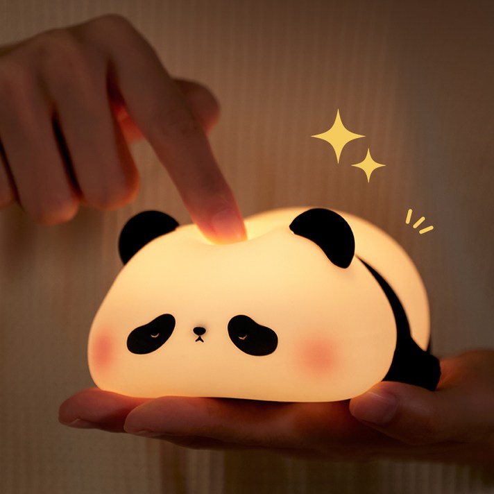  윰스모르 판다 LED 무드등 타이머 취침등 수면등, 판다A 