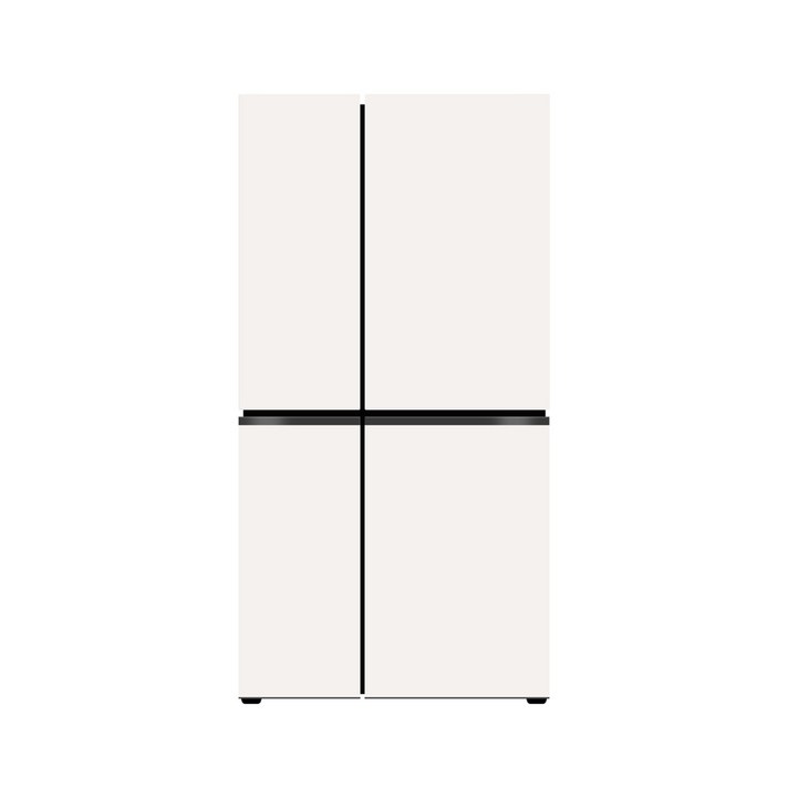 LG전자 디오스 냉장고 S834MEE30E 베이지 832L