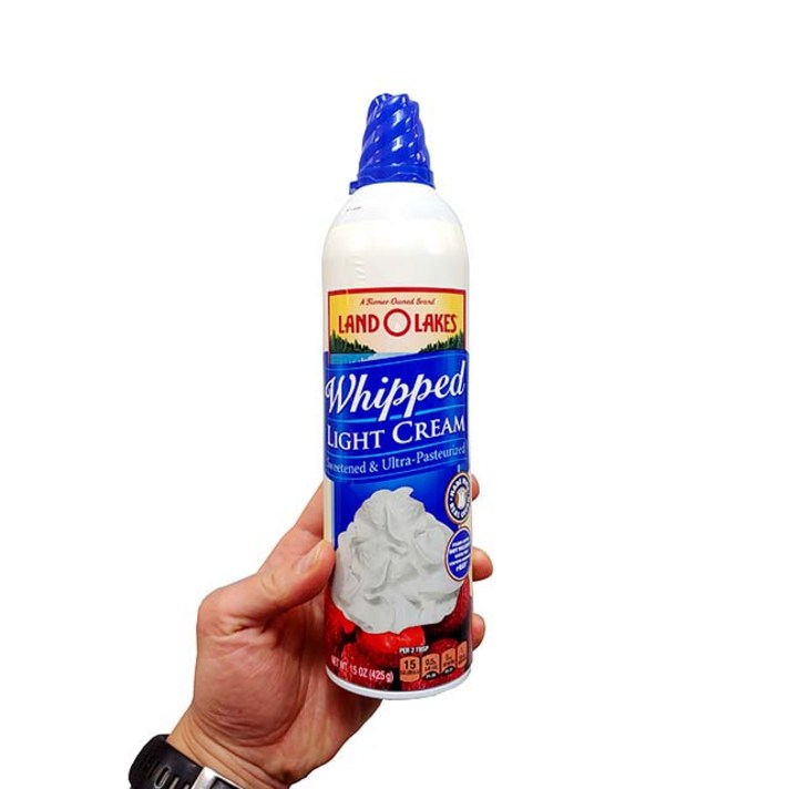 [코스트코]휘피드 라이트크림 435g 크림 와플 크로플 LAND O LAKES Whipped Light cream, 425g