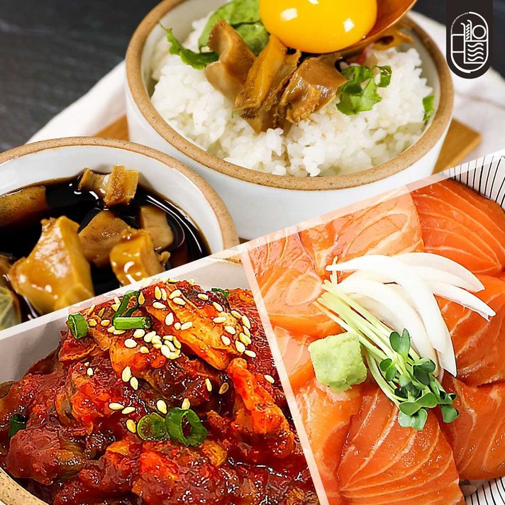 [믿음] 전복장 1kg + 연어장 300g + 양념꼬막장 300G