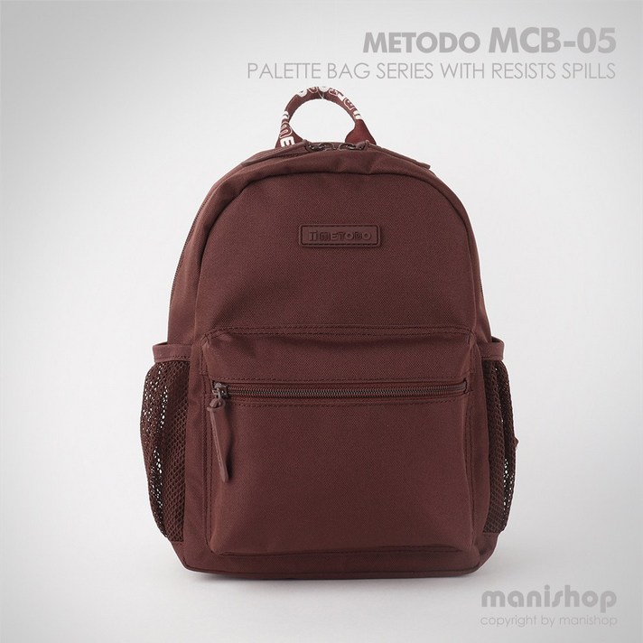 [1+1] 미토도 MCB-05 키즈백 M_12컬러 팔레트백 오염방지원단 유치원 어린이 집 피크닉 소풍 유아 키즈 미니 백팩 아기 책 가방 초등 저학년