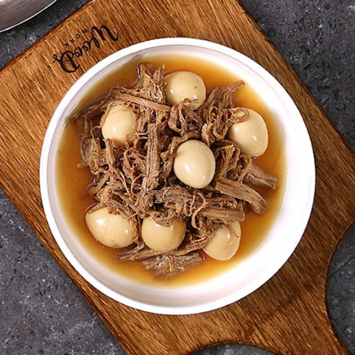 [효모로찬]소고기메추리알장조림290g, 290g, 1개