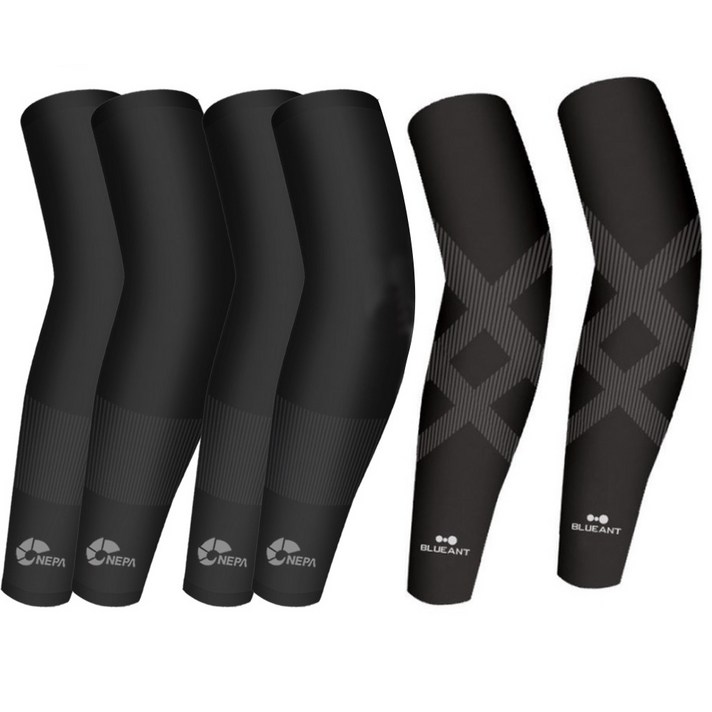 네파 무봉재 쿨토시 3개 블루안트 팔토시, A:네파 블랙 2 + 블루안트 블랙 1