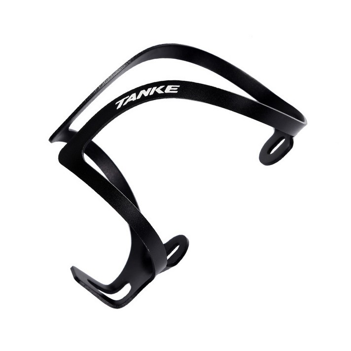노 브랜드 TANKE 자전거 물통 케이지 초경량 알루미늄 합금 물 홀더 MTB 도로 Bicyc 용 사이클링 액세서리, 검은 색