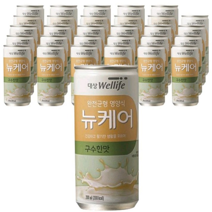대상웰라이프 뉴케어 구수한 맛, 200ml, 30개