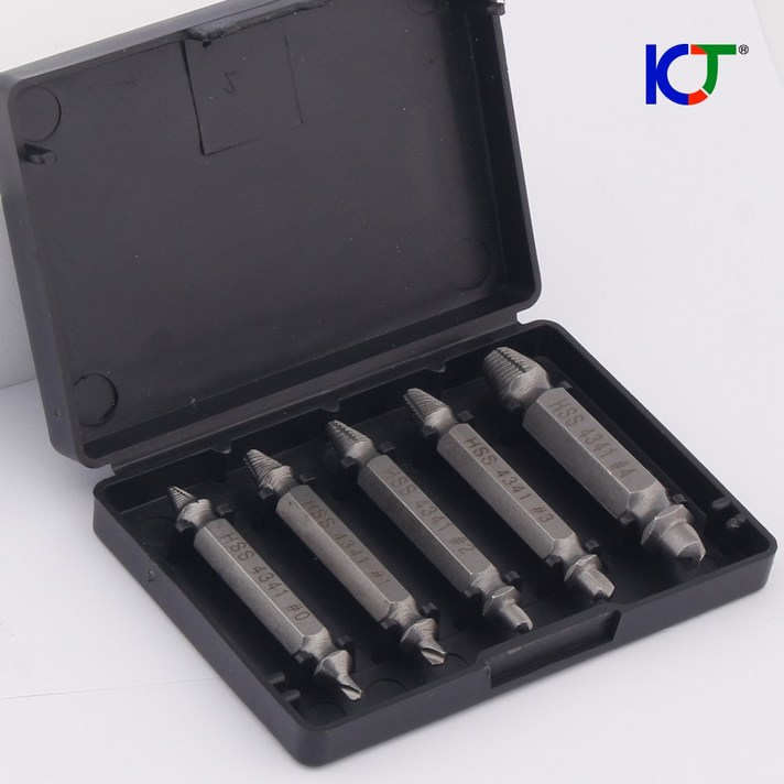 볼트 리무버 세트 히다리탭 반대탭, 02 볼트리무버세트 5PCS