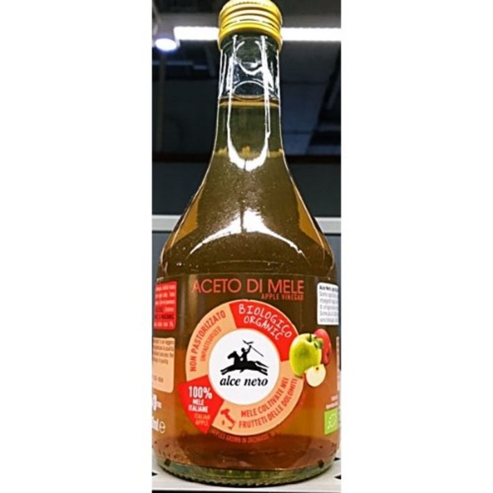 New 알치네로 유기농 사과식초 500ML, 1