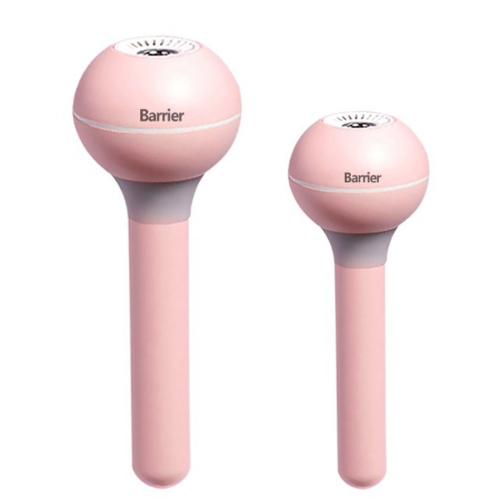 [베리어]무선 미니 가습기 BR400 핑크, 스틱가습기핑크