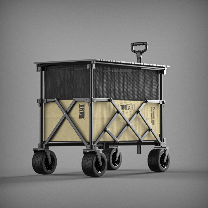 트루버 캠핑 웨건 접이식 카트 폴딩 캠핑용 캐리어