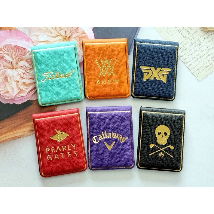 [버디굿즈] 브랜드 머니클립 골프 머니클립, 주황색