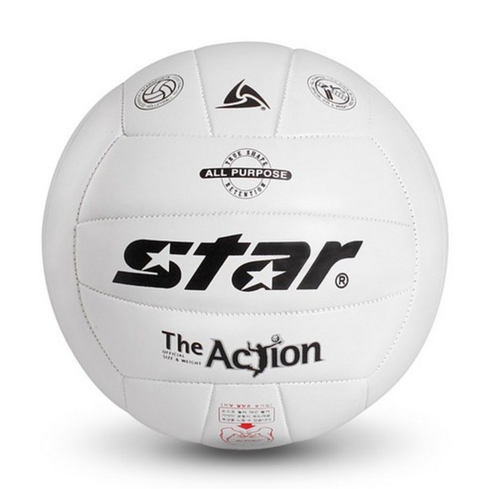  스타스포츠 배구공 더 액션 5호 VB635T, 1개 
