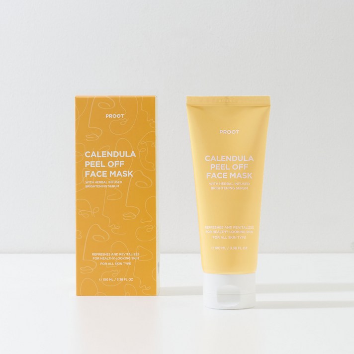 카렌듈라 필 오프 팩 수분팩 마스크 100ml