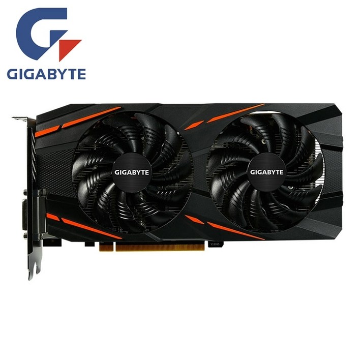 그래픽카드 글카 Gigabyte RX 570 4GB 카드 AMD Radeon 채굴 게임용