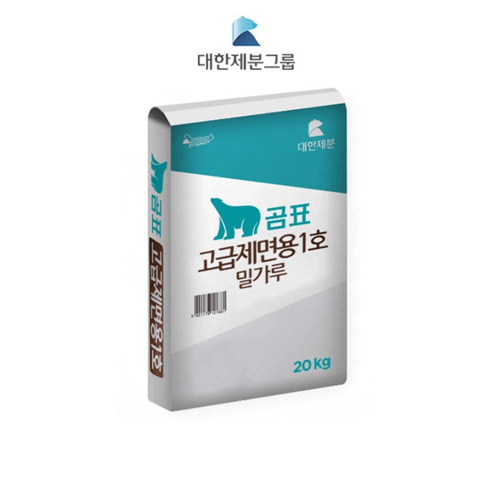 곰표 고급제면용 1호 중력밀가루, 20kg, 1개