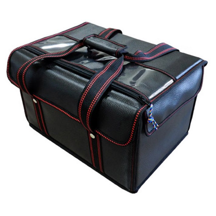 대성 배달대행가방 대 25L 최고급국산원단 뚜껑자석 40x폭27x23cm, 배달대행 가방컵홀더5구홀포함