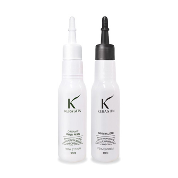 피엘 케라스틴 오가닉 멀티 펌125ml/미용실 파마약/퍼머약, 케라스틴 오가닉 멀티 펌125ml