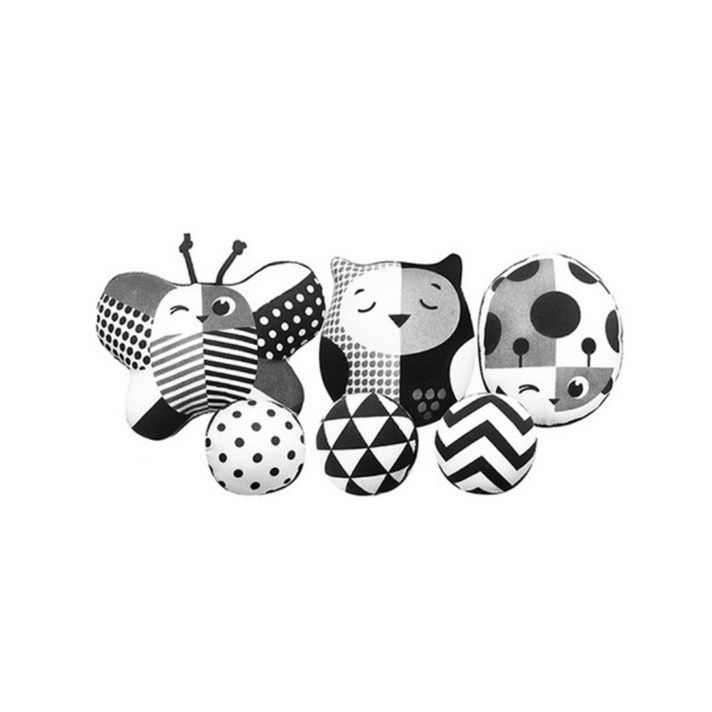 
                                                        타이니러브 흑백 인형 모빌세트, 숲속 친구들
                                                    