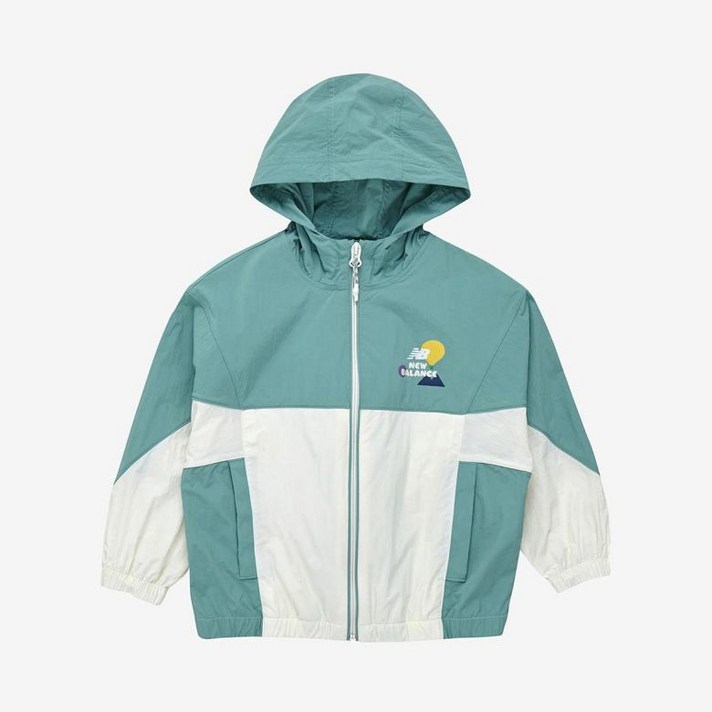[국내매장] 뉴발란스 AIR BALLOON 배색 바람막이 NK9AD2401U 민트