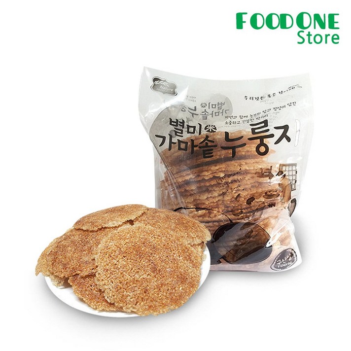 전통 가마솥 자연담아 누룽지, 1kg, 2개