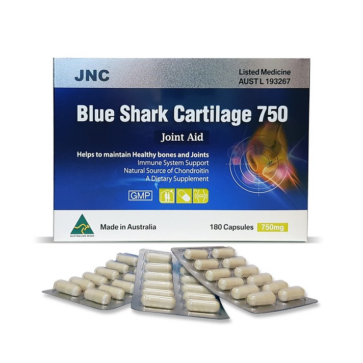  호주 JNC 청상어연골 750mg 180정, 1개 