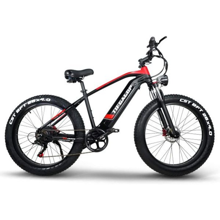 48V 864가 장착된 성인용 전기 자전거WH 탈착식 배터리 1000W 모터 EBike 장착 35MPH 60마일 최대 범위 시마노 7단 기어가 26인치 자전거