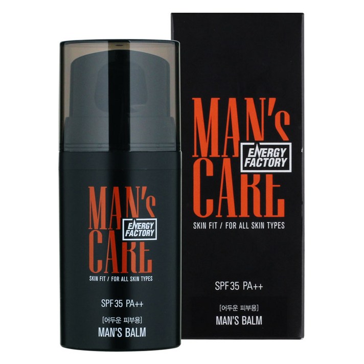 꽃을든남자 에너지팩토리 스킨핏 맨즈밤50ml-어두운용, 어두운피부용