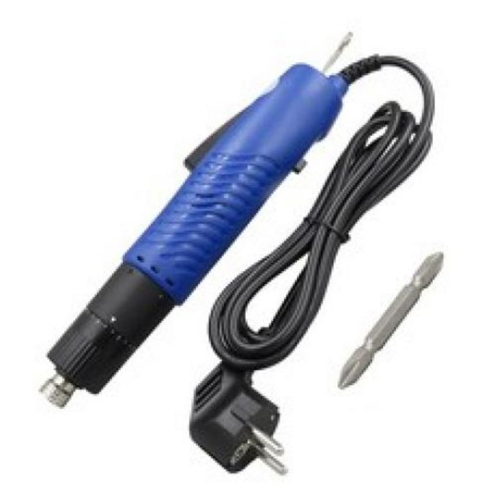ac 220v 전기 스크루 드라이버 휴대용 유선 전기 스크루 드라이버 조정 가능한 토크 14-in 나사 비트 직경 수리 전동 공구, 영국, 1개