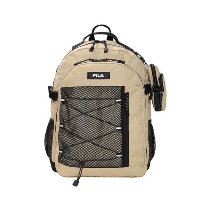  [휠라 슈즈] [공식] 휠라 T-PACK 21 백팩 가방 TRUE BEIGE 