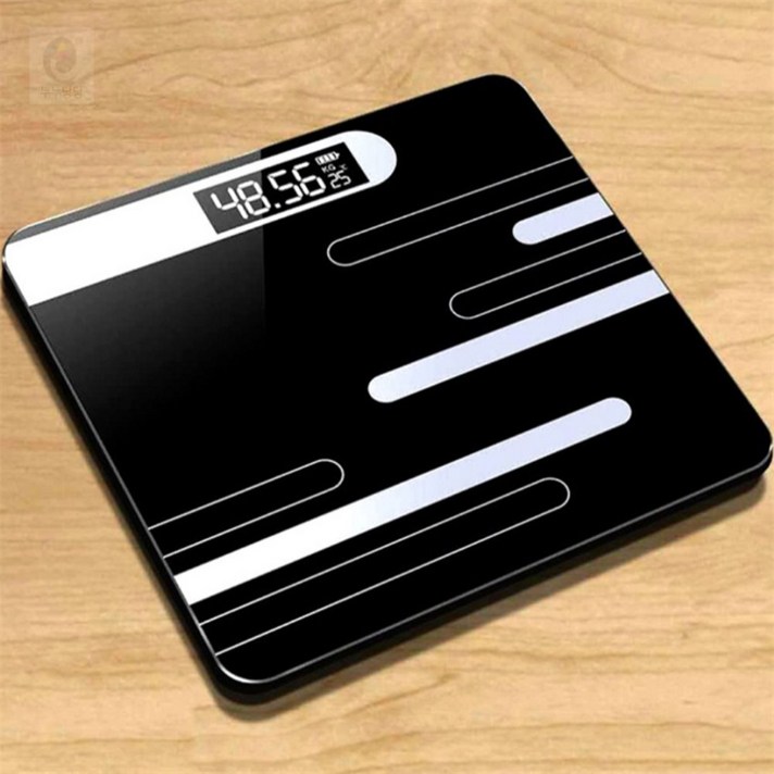라인 디지털 체중계블랙