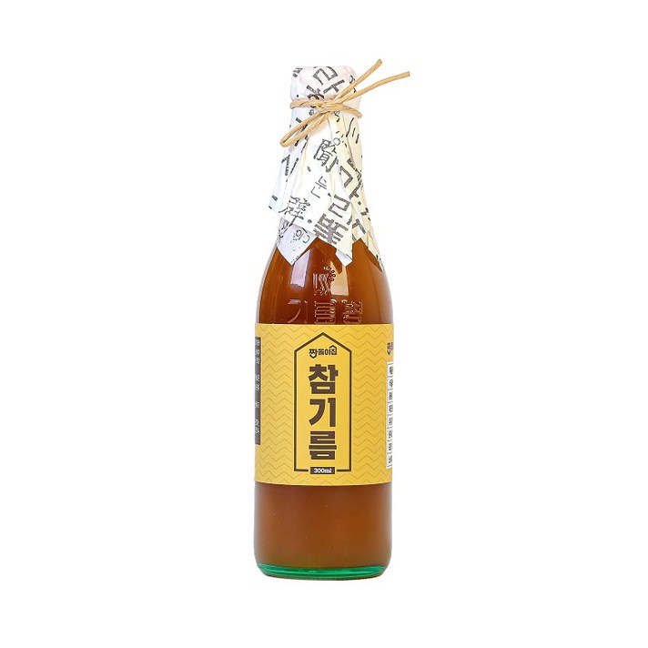 방앗간 국산 참기름 350ml 짠돌이집, 1병