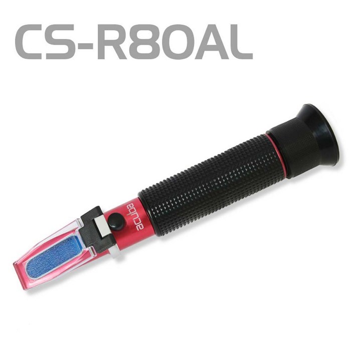 아쿠바 알콜 측정기 CSR80AL 비중계 0~80% 농도 1% 에틸 도수 알코올 CS-R80AL