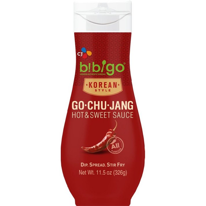 bibigo 비비고 고추장 소스 핫 & 스위트 한식 326 g, 상세페이지참조, 326g