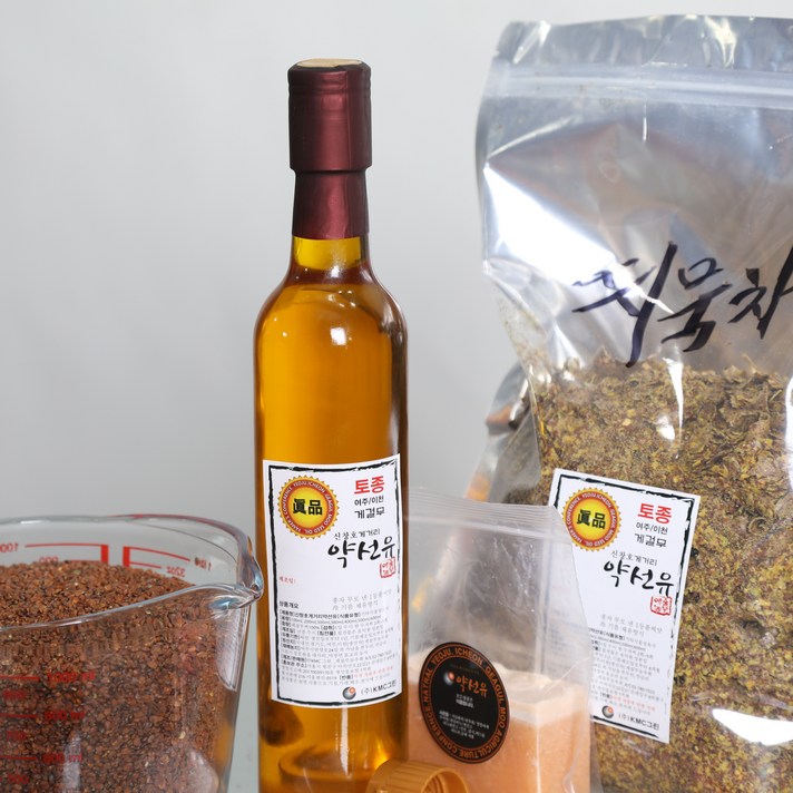 신창호 게거리약선유 여주 이천 게걸무 냉기름 진품, 1병, 500ml
