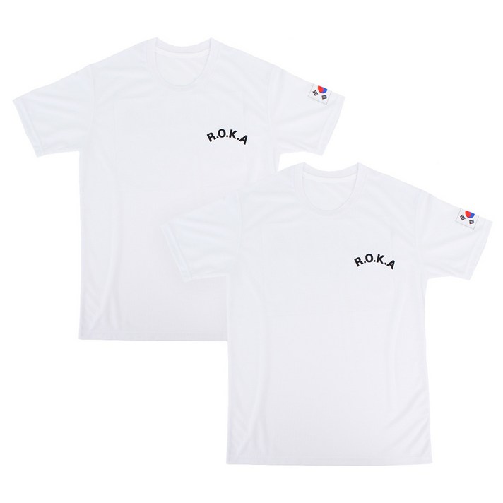 밀리랩 로카티 ROKA 반팔 티셔츠 2P