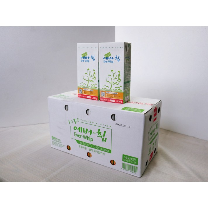 SIB 선인 에버휩 1030g X 12EA 1박스 (아이스박스 + 아이스팩 무료제공)