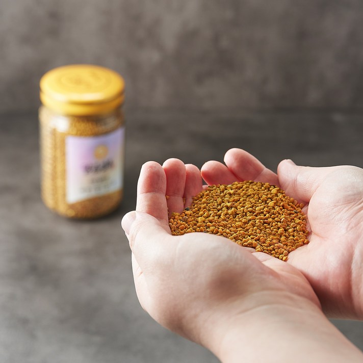 달콤양봉 벌화분 꿀벌 화분 먹는 꽃가루 비폴렌 국산 벌 꿀 beepollen 비폴랜 효능, 500g