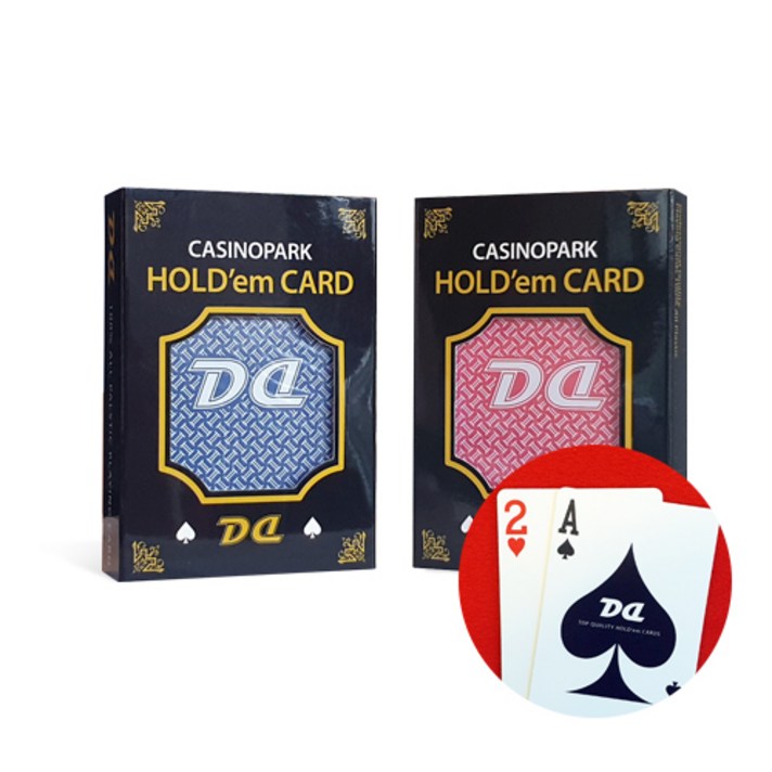 카지노파크 NEW DD카드 프리미엄 홀덤카드 (점보형), 1더즌(12개)